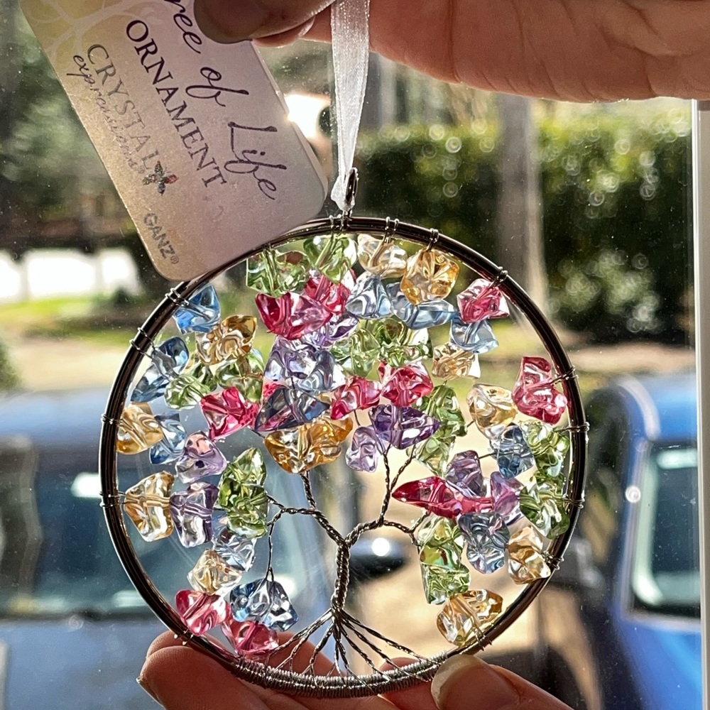Pastel Tree of Life Ornament NWT